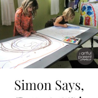 Simon Says Draw Kids Drawing Activity