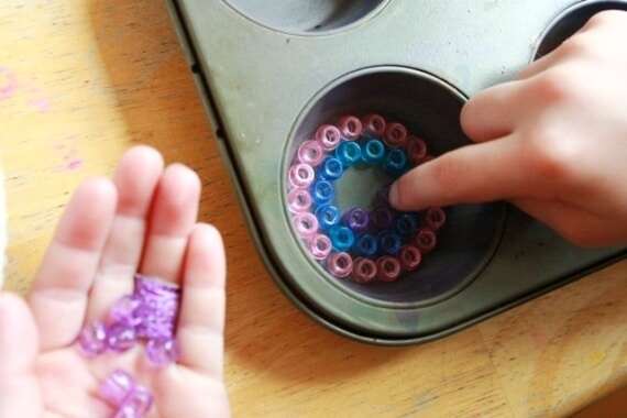 how to make melted bead suncatchers