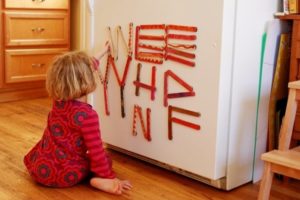 DIY Magnet Sticks for Creativity on the Fridge
