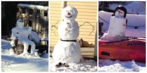 10 Pictures of Snowmen - Plus ideas and inspiration for building and decorating a snowman with your kids!