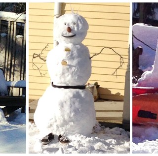 10 Pictures of Snowmen - Plus ideas and inspiration for building and decorating a snowman with your kids!
