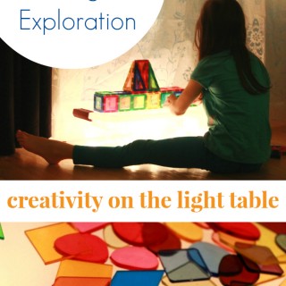 Tools and Toys for Light Exploration -- Creativity on the Light Table