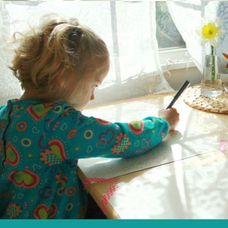 Kids Shadow Art :: Tracing the Light -- Beautiful!