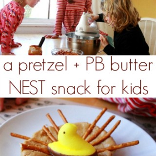 Pretzel Birds Nests - Easter Snacks for Kids