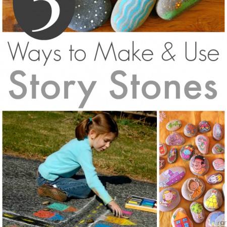 Story Stones Ideas - 5 Ways to Make and Use Story Stones with Kids
