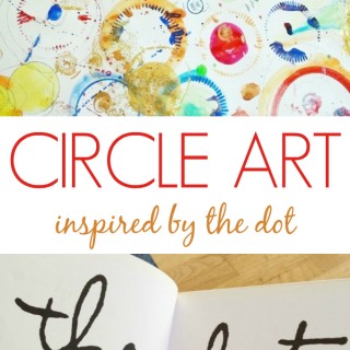 Circle Art Inspired by The Dot