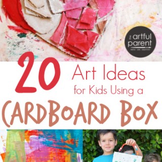 20 Cardboard Art Ideas for Kids