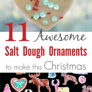 11 Salt Dough Ornaments Kids Can Make this Christmas