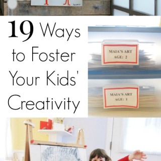 19 Ways to Foster Kids Creativity