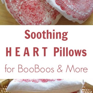 Soothing Heart Pillows for Valentines Day