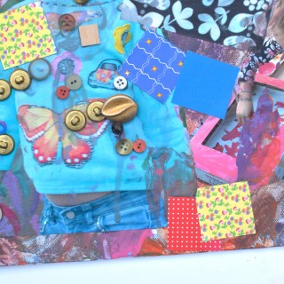 Mixed Media Collage Art for Kids