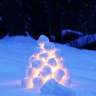 How to Make Swedish Snowball Lanterns