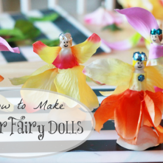 How to Make Flower Fairy Dolls