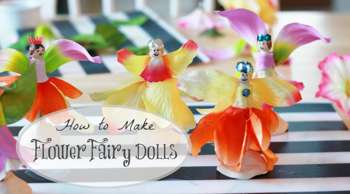 How to Make Flower Fairy Dolls