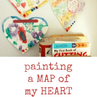 Painting a Map of My Heart Art Activity