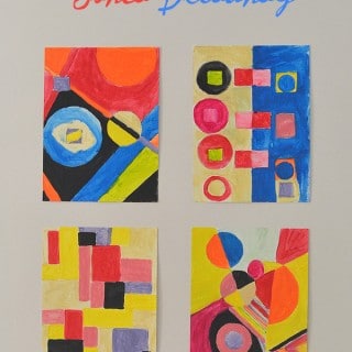Sonia Delaunay Painting for Kids