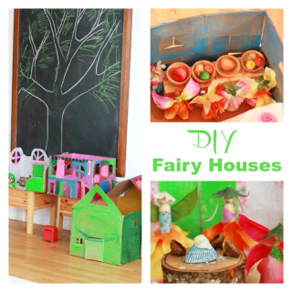 Playing with the Fairy Houses