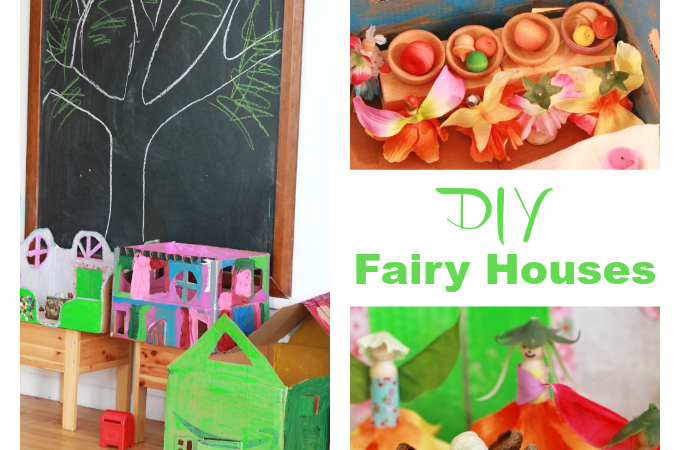 Playing with the Fairy Houses