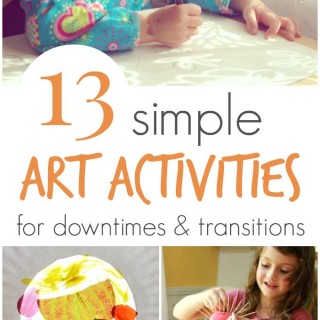13 Simple Art Activities for Transitions