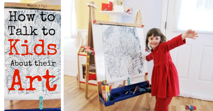 How To Talk To Kids About Their Art + Free Printable Guide