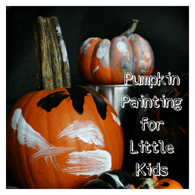 Pumpking Painting for Little Kids