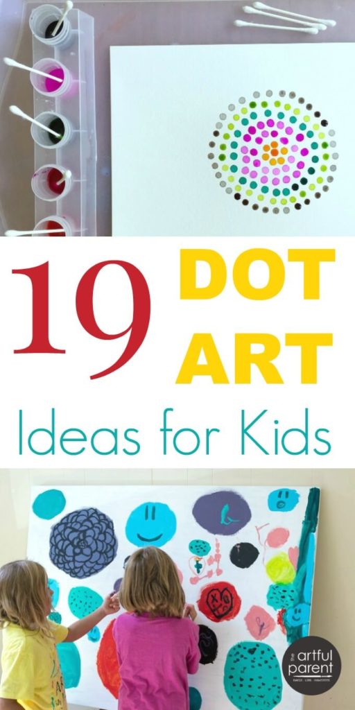19 Dot Art Ideas For Kids To Try With Q tips Stickers Paper Plates More
