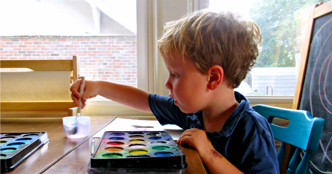 Music Activity for Kids - Use Music as an Art Prompt