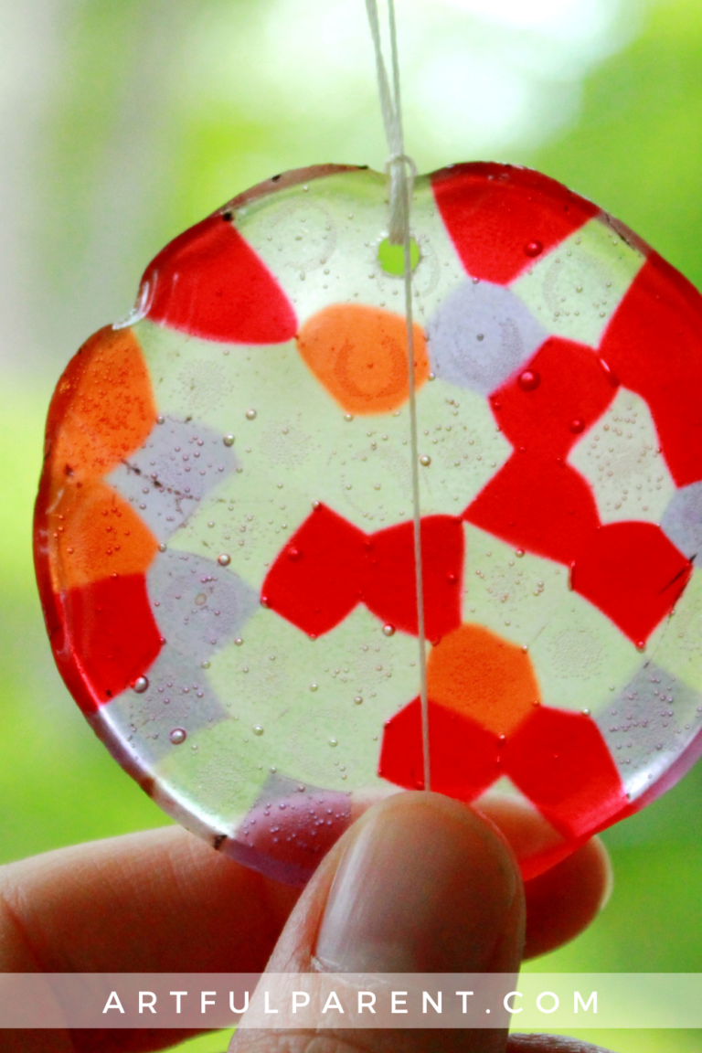 Ways To Make Melted Plastic Bead Suncatchers