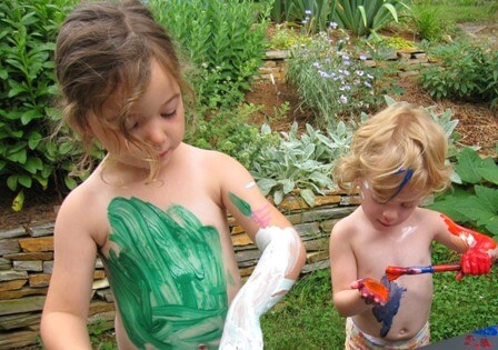 Body Painting with Kids