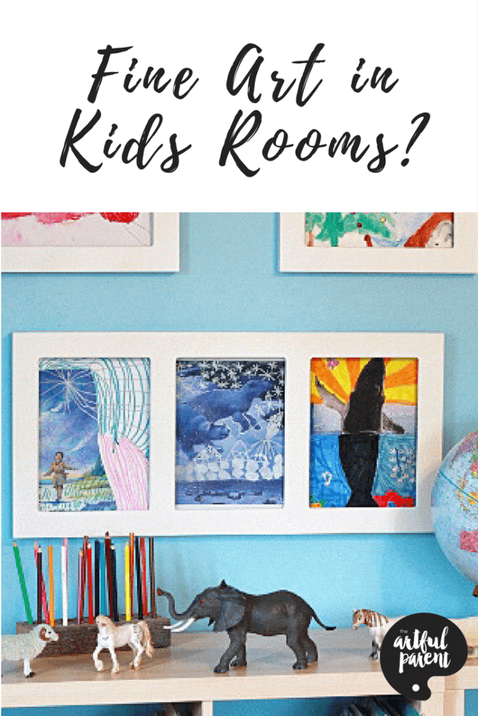 5 Ways to Include Art in Your Kids Space
