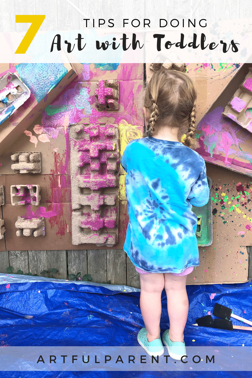 7 Tips for Doing Art with Toddlers