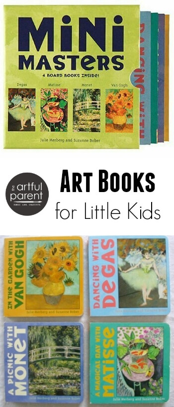 Art Books for Toddlers - Mini Masters Board Books