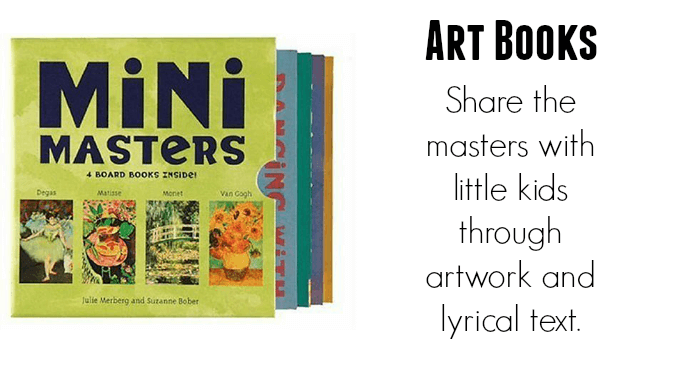 Art Books for Toddlers - Mini Masters Board Books