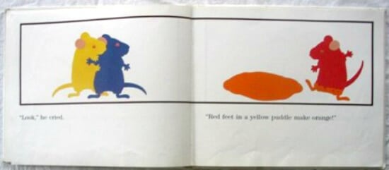 The Mouse Paint Book interior pages