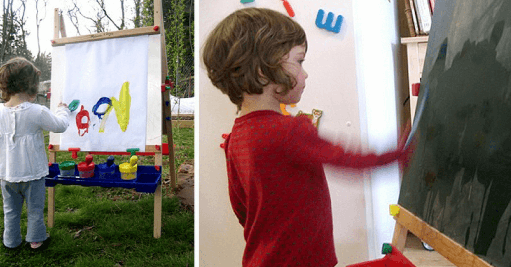 Childrens Easel 6 Ideas To Encourage Continued Interest For Kids