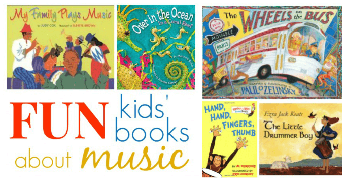 Fun Kids Books about Music
