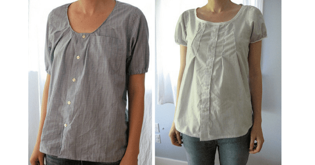 How to Upcycle Clothing – Mens Shirt Refashion Made Simple