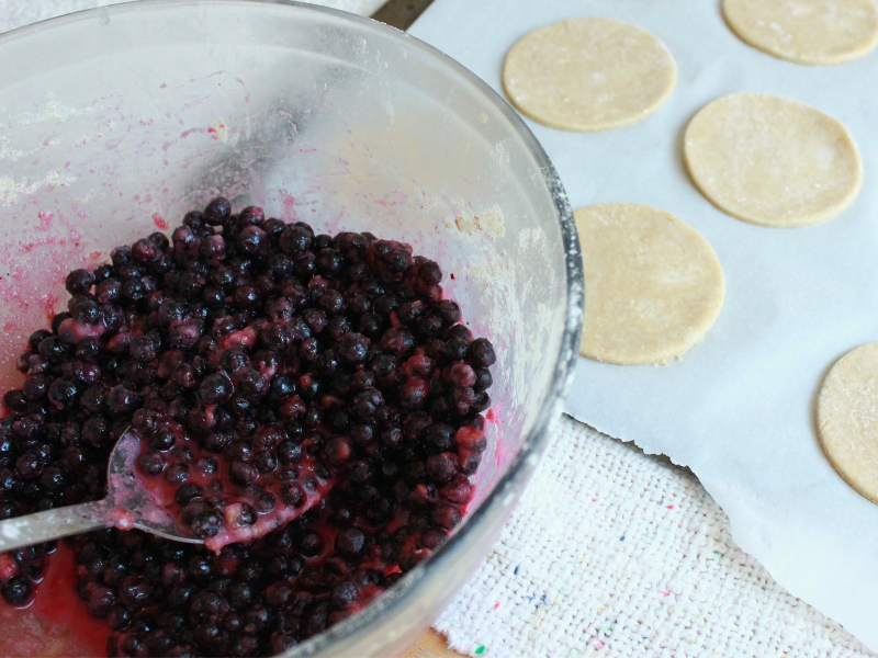 blueberry turnovers