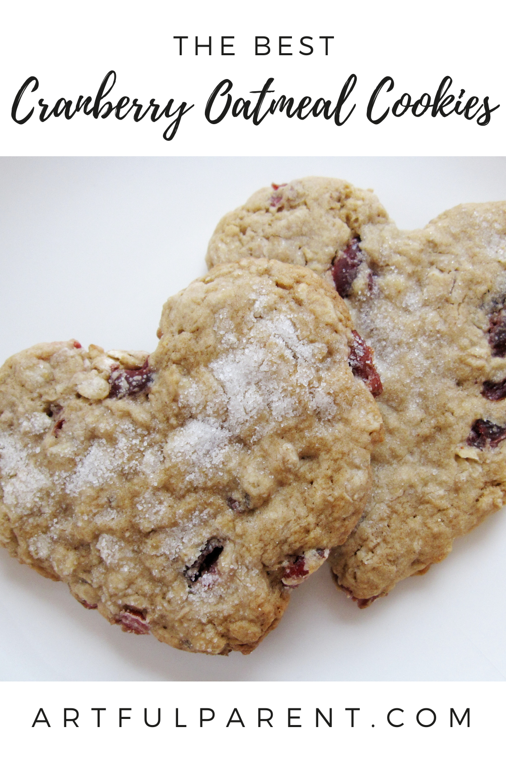 cranberry oatmeal cookie recipe