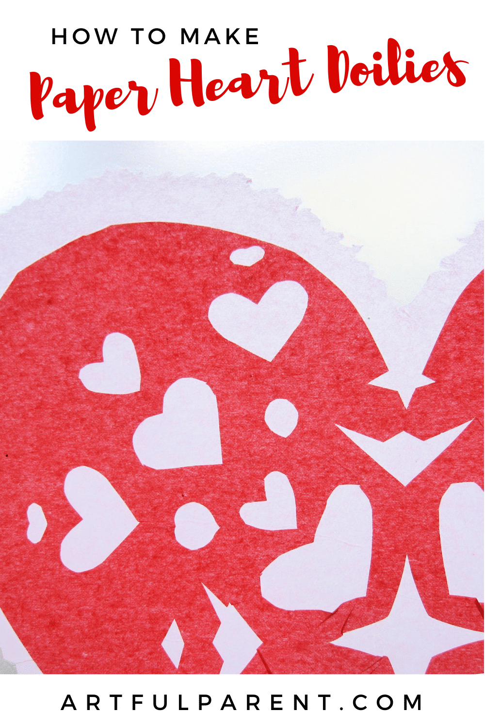 How To Make Paper Heart Doilies