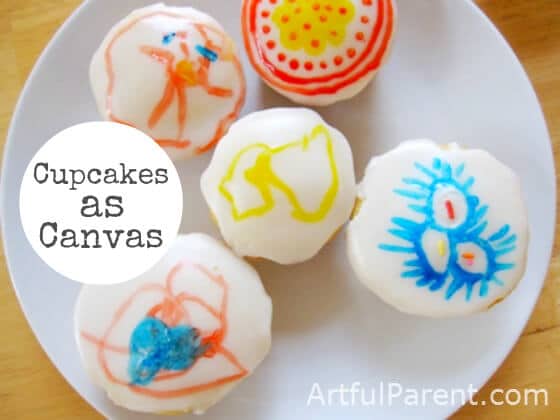 Cupcakes as Canvas  Decorating with Kids