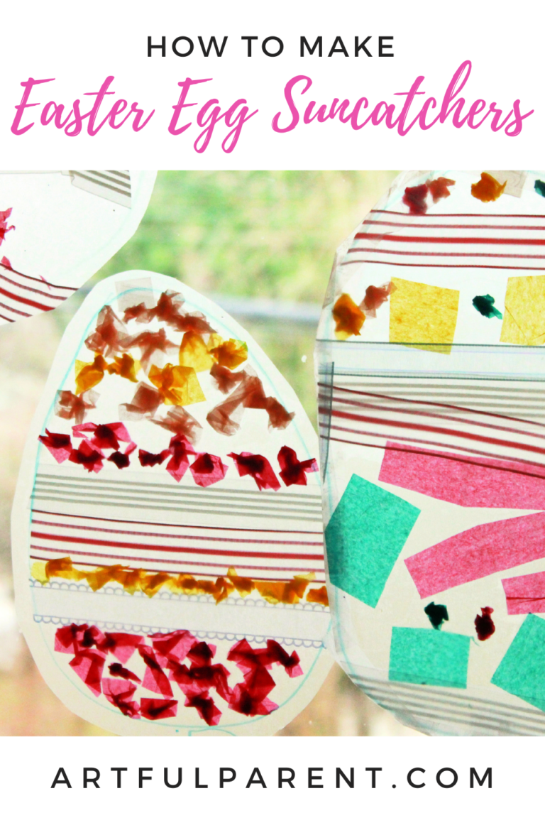 How to Make Easter Egg Suncatchers