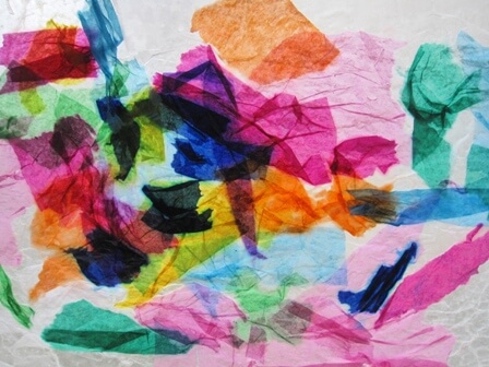 Tissue Paper Stained Glass Craft Project For Kids Tissue Paper Stained Glass Craft Project For Kids