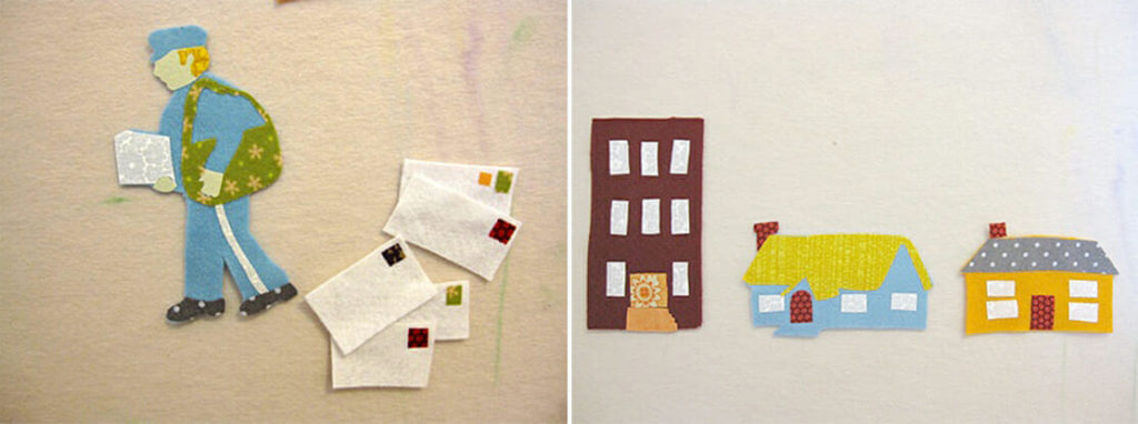 A Roundup of Our Best Felt Board Ideas & How To Make Them - mailman & buildings