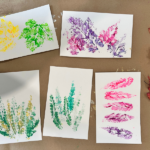 leaf printing