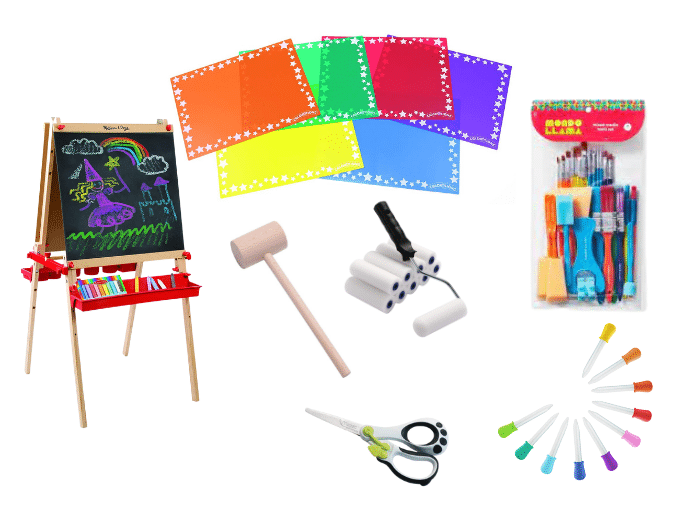 art tools for preschoolers