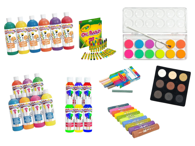 paint supplies for preschoolers