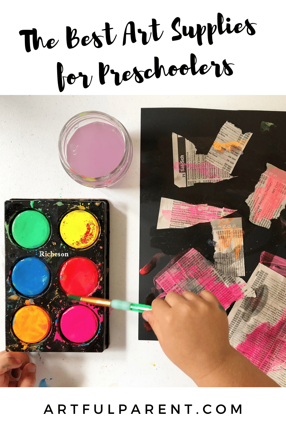 The BEST Art Supplies for Preschoolers The Artful Parent