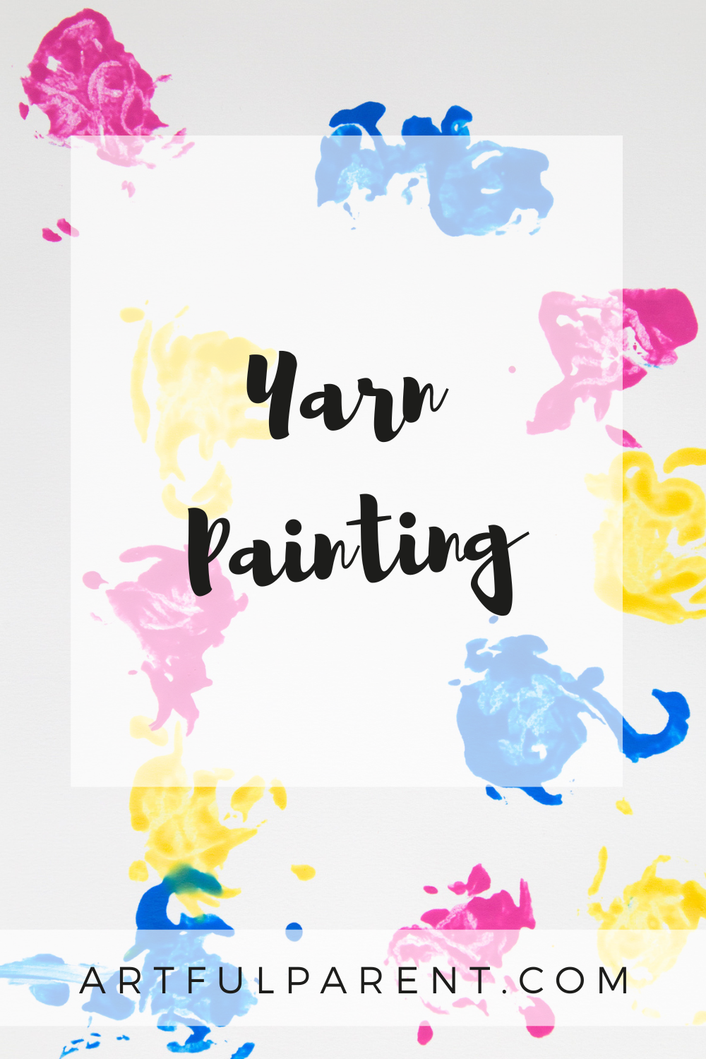 How to Do Yarn Painting