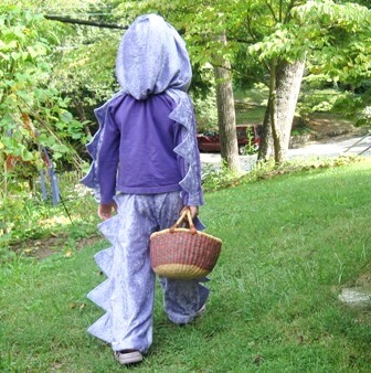 DIY Monster Costume from Childs Drawing